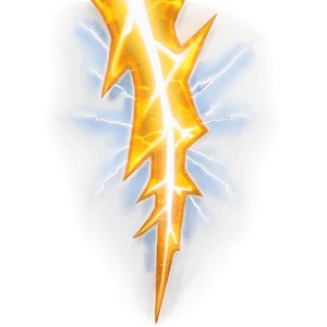 Shiny Lightning Bolt PNG yix PNG