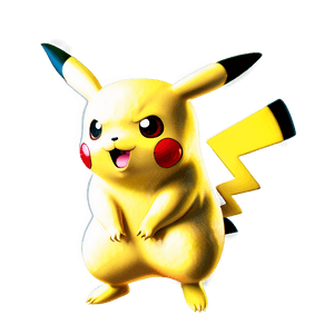 Shiny Pikachu PNG yvl PNG image with transparent background
