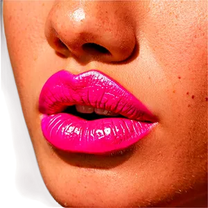 Shiny Pink Lips Png Qsp91 PNG Image