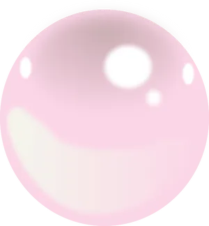 Shiny Pink Pearl PNG Image