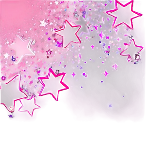 Shiny Pink Stars Png 69 PNG Image