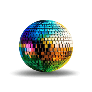 Shiny Pop Disco Ball PNG 10 PNG image with transparent background