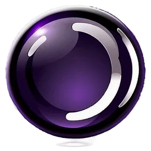 Shiny Purple Circle Symbol Png 06202024 PNG Image