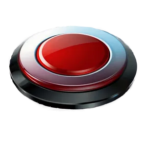 Shiny Red Stop Button Png 61 PNG Image