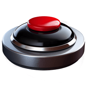Shiny Red Stop Button PNG 85 PNG image with transparent background