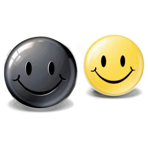 Shiny Smiley Face Sticker Png Ebd4 PNG Image