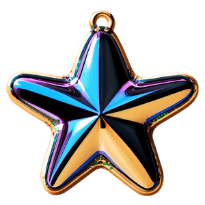 Shiny Sparkle Star Decoration PNG 06212024 PNG