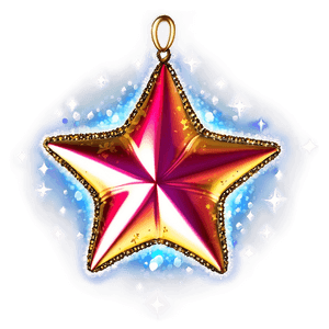 Shiny Sparkle Star Decoration PNG 13 PNG