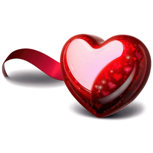 Shiny Valentine Heart PNG kbb13 PNG