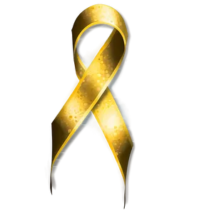 Shiny Yellow Ribbon Design Png 15 PNG Image