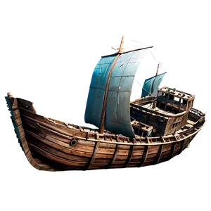 Shipwreck Under The Sea Png Fep66 PNG Image