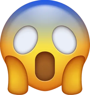 Shocked Face Emoji.png PNG Image