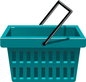 Shopping Basket Icon PNG image with transparent background