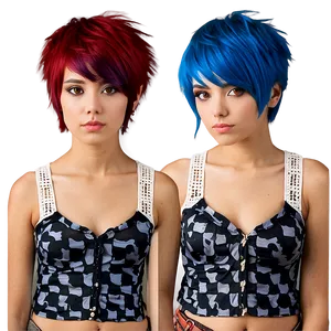 Short Emo Hair Look Png Inl61 PNG Image