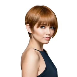 Short Hair Beauty Png 06272024 PNG Image