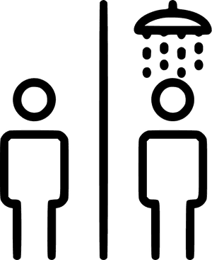 Shared Bathroom - Shared Bathroom Icon, HD Png Download PNG image with transparent background