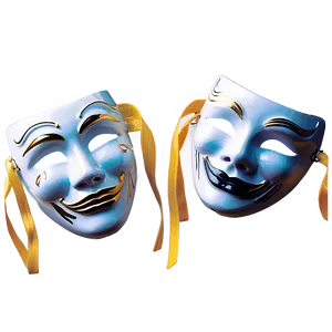 Showtime Drama Mask Png Bwo PNG Image