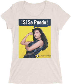 Selena Si Se Puede Fitted Shirt Thumbnail - Active Shirt, HD Png Download PNG image with transparent background