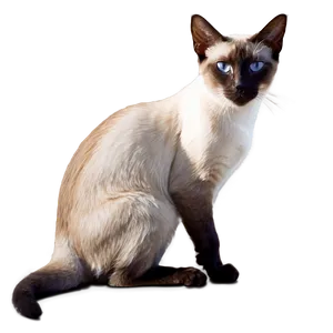 Siamese Cat Png Eut PNG Image