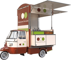Food Truck Psta Ape Piaggio, HD Png Download PNG with transparent background
