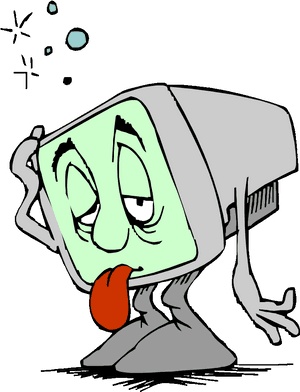 Png Sick Computer, Transparent Png PNG image with transparent background