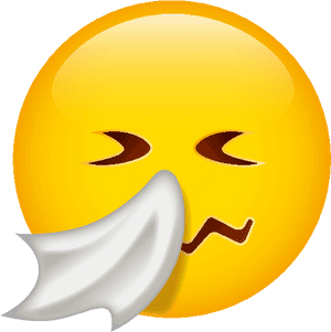 Sneezing Emoji Png, Transparent Png PNG image with transparent background