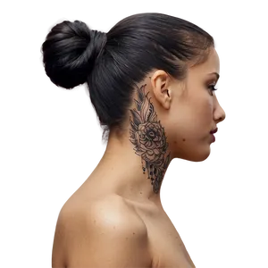 Side Neck Tattoo Concepts Png Las PNG Image