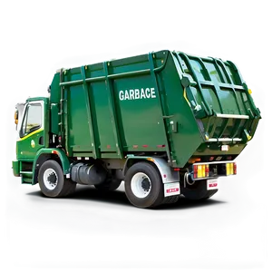 Side View Garbage Truck Png 06202024 PNG Image