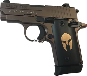 Sig Sauer P238 Spartan Sidearm PNG Image