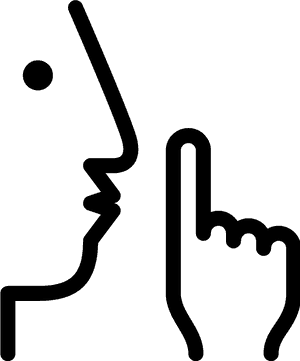 No Noise Png Pluspng - Noise Clipart Black And White, Transparent Png PNG with transparent background