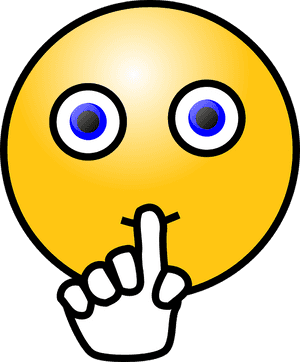Keep Quiet PNG Pic PNG with transparent background