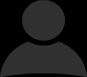 Silhouette Profile Placeholder PNG image with transparent background