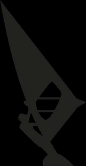 Silhouetted Squidward Tentacles Profile PNG