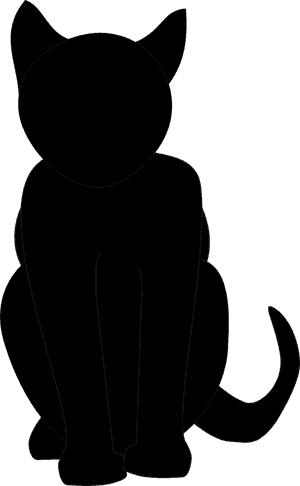 Black Cat Clip Art, HD Png Download PNG image with transparent background