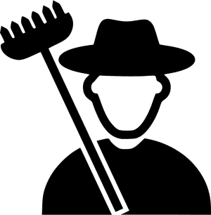 Agriculture Farmer Field Crop - Farmer Icon Png Free, Transparent Png PNG with transparent background