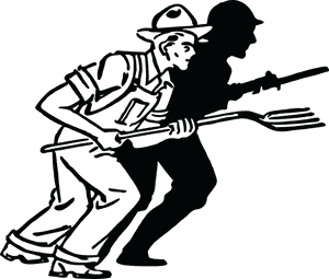 Transparent Soldier Png - Farmer Soldier, Png Download PNG with transparent background