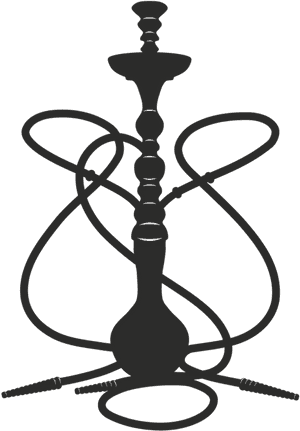 Tobacco Pipe Hookah Lounge Smoking - Shisha Png PNG
