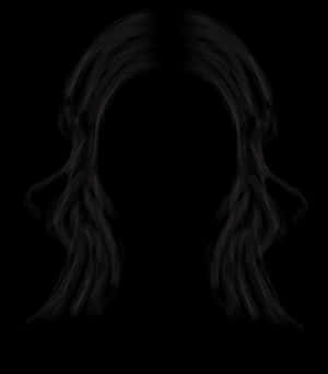 Women Hair Png Image - Male Long Hair Png, Transparent Png PNG image with transparent background