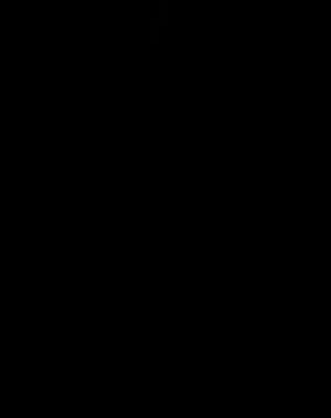 Silhouetteof Man Standing PNG image with transparent background