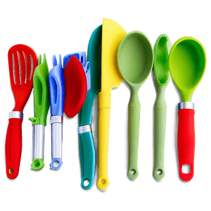 Silicone Kitchen Utensils PNG 06212024 PNG
