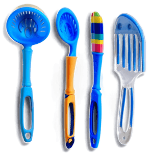 Silicone Kitchen Utensils PNG 06212024 PNG with transparent background