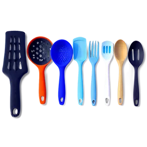 Silicone Kitchen Utensils Png Lbu34 PNG Image