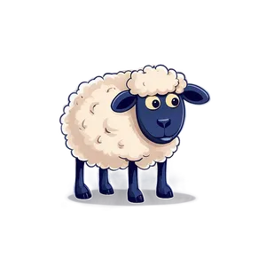 Silly Cartoon Sheep Png Dme PNG Image