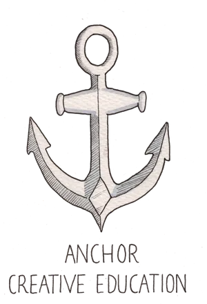 Silver Anchor Creative Education Logo PNG Image