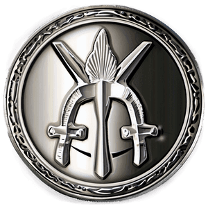 Silver Badge Emblem PNG 06112024 PNG image with transparent background