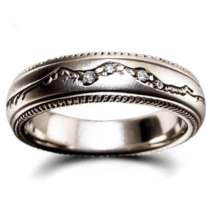 Silver Band Rings PNG 06122024 PNG with transparent background