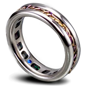 Silver Band Rings Png Kaq39 PNG Image