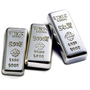 Silver Bar Savings Png Goy64 PNG Image