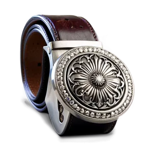 Silver Belt Buckle Png Ybb PNG Image