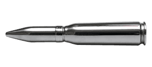 Silver Bullet Ammunition PNG image with transparent background